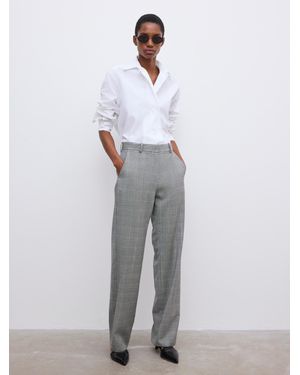 House of Dagmar Classic Suit Trouser - Grey