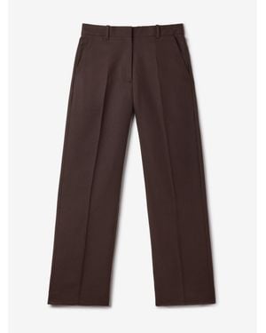 House of Dagmar Classic Suit Trouser - Brown