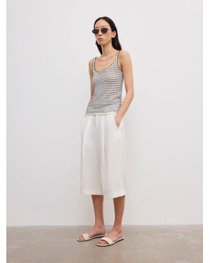 House of Dagmar Lace Camisole Top - White