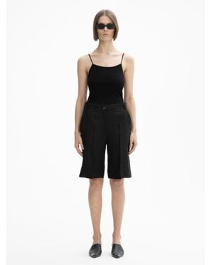 House of Dagmar Tailored Shorts - Black