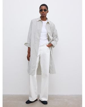 House of Dagmar Asymmetric Dress - White