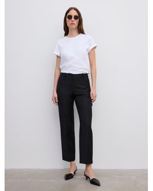 House of Dagmar Cropped Trousers - White