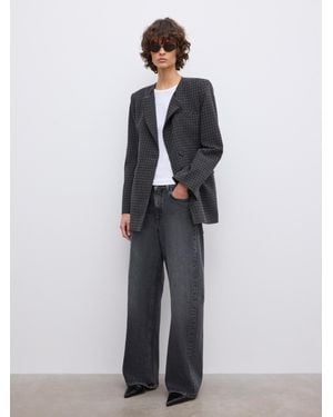 House of Dagmar Sb Hourglass Blazer - White