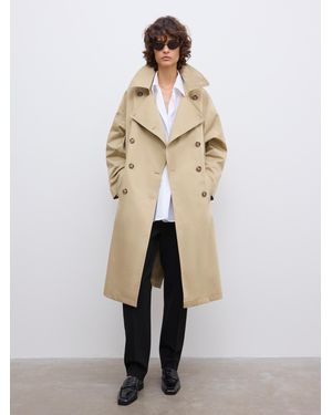 House of Dagmar Db Long Trenchcoat - White