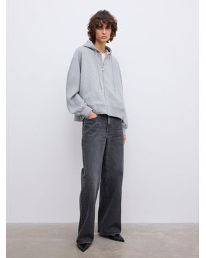 House of Dagmar Oversized Hoodie - White