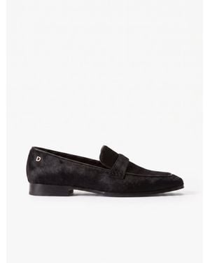 House of Dagmar Loafer Pony Hair - Black