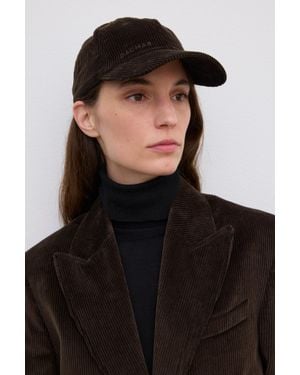 House of Dagmar Corduroy Cap - Black