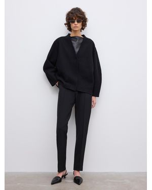 House of Dagmar Long Wool Cardigan - Blue