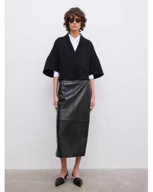 House of Dagmar Short Wool Cardigan - Black