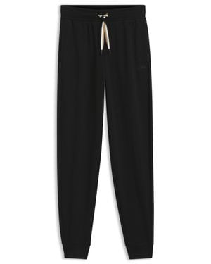 BOSS Branded Cuffed Bottoms - Black