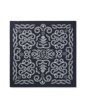 BOSS Printed Scarf - Black