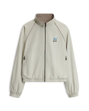 BOSS X Ao Replica Teamwear Reversible Jacket - Natural
