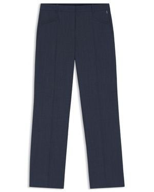 BOSS Relaxed-Fit Trousers - Blue