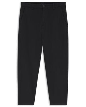 BOSS Tapered-Fit Trousers - Blue