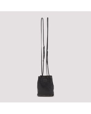 Miu Miu Lamb Leather Pouch - Black