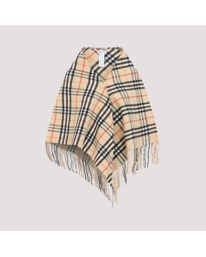 Burberry Check Bandana Scarf - Metallic