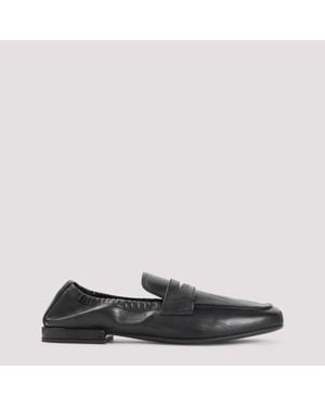 Prada Calf Leather Loafers - Black