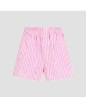 Balenciaga Cotton Boxer Shorts For - Pink