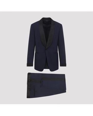 Tom Ford Shelton Evening Suit - Blue