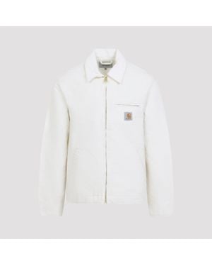 Carhartt Wax Detroit Jacket - White