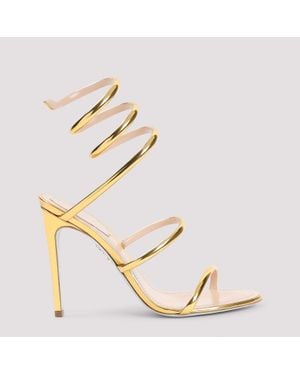 Rene Caovilla Sandals - Metallic
