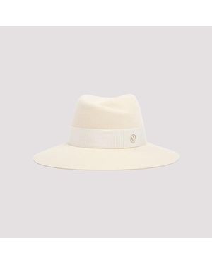 Maison Michel Virginie Timeless Hat - White