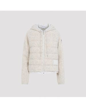 Moncler Zip Up Jacket - White