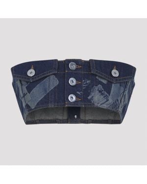 Jean Paul Gaultier Top - Blue
