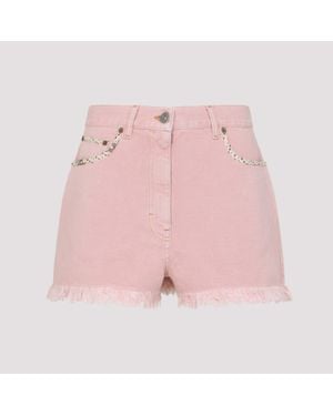 Valentino Denim Shorts - Pink