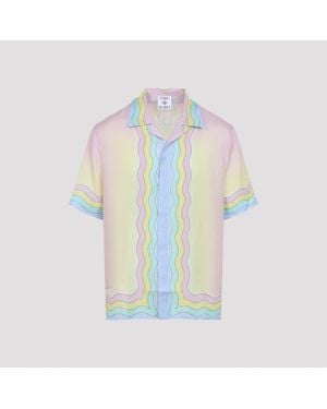CASABLANCA For The Love Of Dance Silk Shirt - Multicolour
