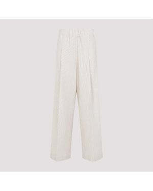 Dries Van Noten Wide Trousers - White