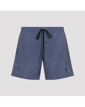Brioni 17Cm Swim Shorts - Blue