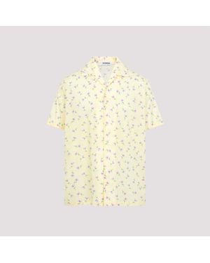 Jil Sander Cotton Shirt - Yellow