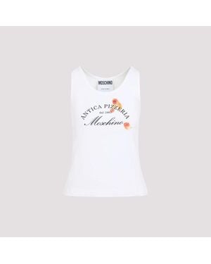 Moschino Tank Top - White