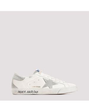 Golden Goose Super Star Trainers - White
