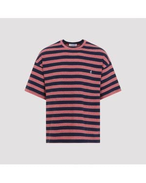 Jil Sander 100% Cotton T-Shirt - Red