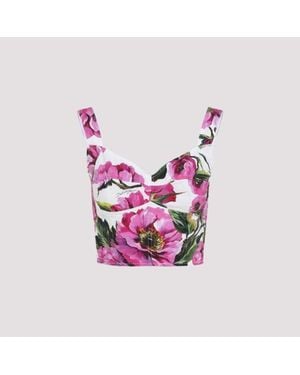 Dolce & Gabbana Cotton Top - Pink