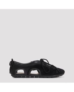 Simone Rocha Cutout Ballerina Grip Trained Trainers - Black