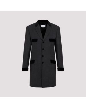 Maison Margiela Wool Jacket For - Black