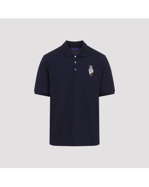 Ralph Lauren Cotton Bear Polo - Blue