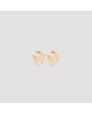 Bottega Veneta Disc Earrings - Pink