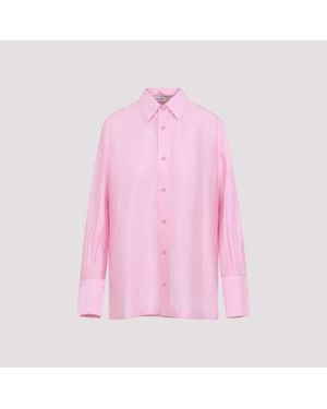 Carven Silk Shirt - Pink