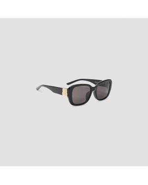 Balenciaga Cosmo Square Acetate Sunglasses - Black