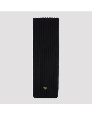 Prada Wool Scarf - Black