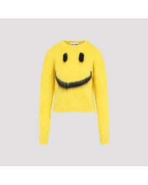 Moschino Mohair Jumper - Yellow