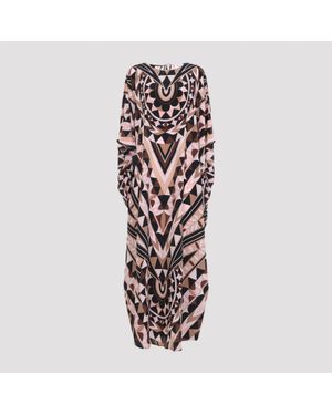 PUCCI Silk Long Dress - Multicolour
