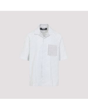 Jacquemus The Romarin Cotton Shirt - White