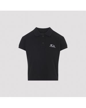 Balenciaga Polo Shirts - Black