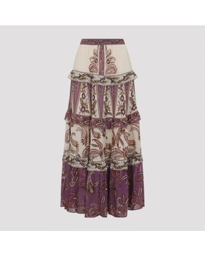 FARM Rio Maxi Skirts - Brown