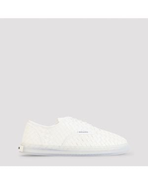 Bottega Veneta Serena Intrecciato Trainers - White